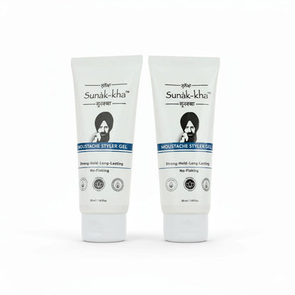 Moustache Styler (Pack of 2, 50gx2)