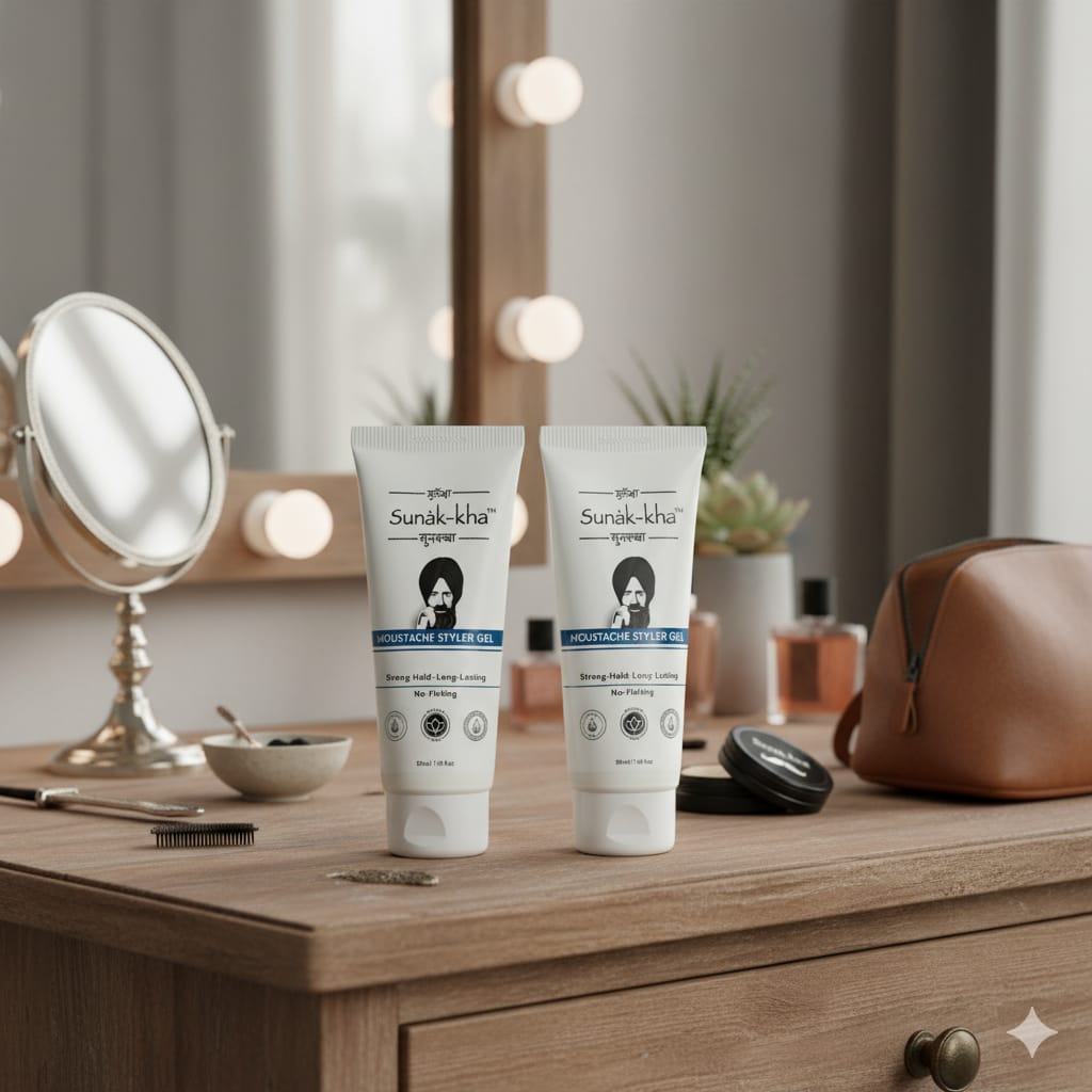 Moustache Styler (Pack of 2, 50gx2)